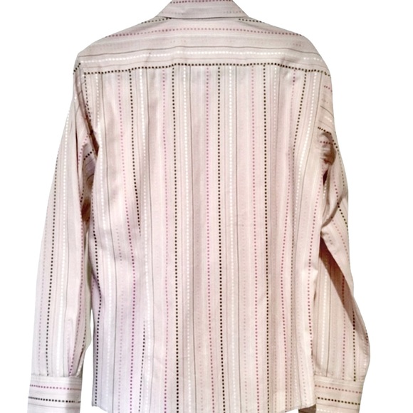 Ted Baker Jean Long Sleeve Polka Dot Shirt - Picture 4 of 9